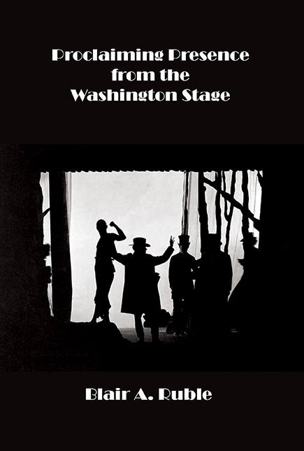 PROCLAIMING PRESENCE FROM THE WASHINGTON STAGE